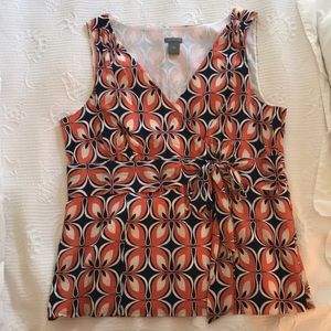 Ann Taylor sleeveless blouse